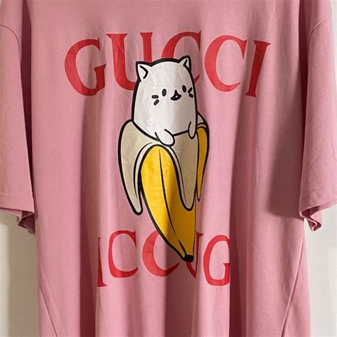 gucci bananyan|Gucci bananya shirts.